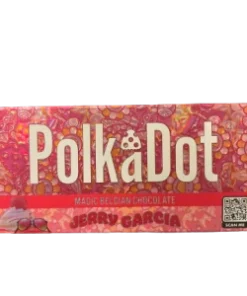 Polkadot Jerry Garcia Belgian Chocolate Bar